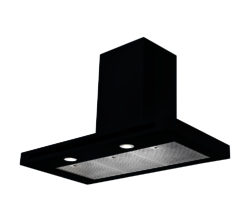 RANGEMASTER  Hi-LITE 90 Chimney Cooker Hood - Black
